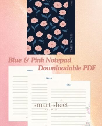 Floral Notebook