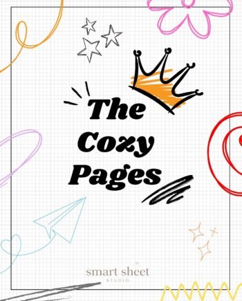 Cozy Pages Printable Tracker - Print version
